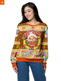 Fandomaniax - OP Cotton Candy Christmas Unisex Wool Sweater