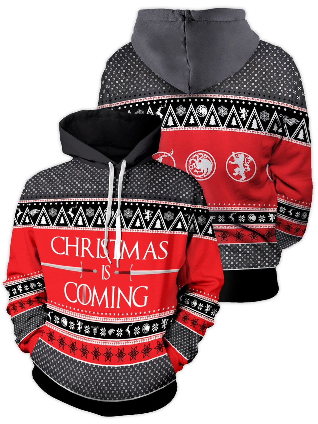 Fandomaniax - Christmas is Coming Unisex Pullover Hoodie