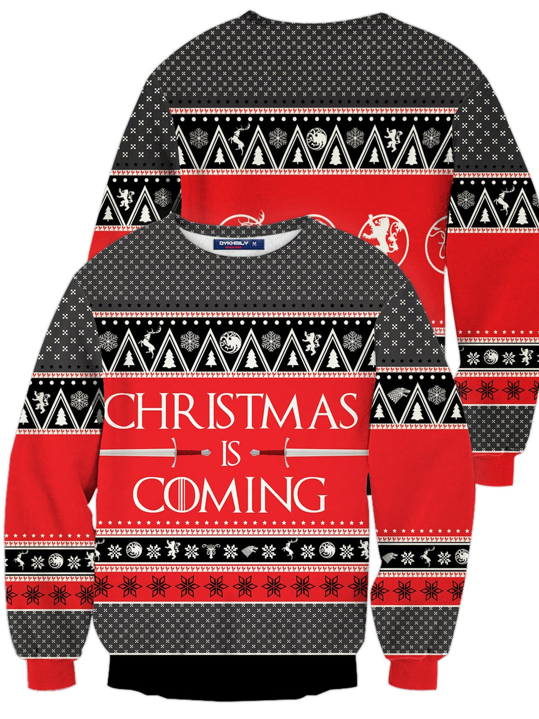 Fandomaniax - Christmas is Coming Unisex Wool Sweater