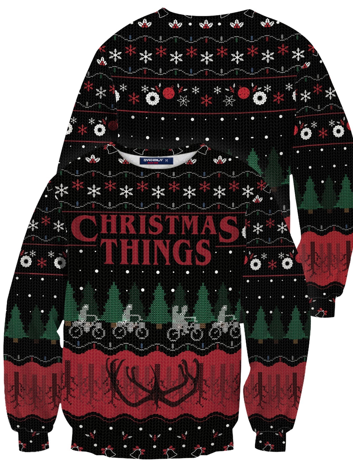 Fandomaniax - Christmas Things Unisex Wool Sweater