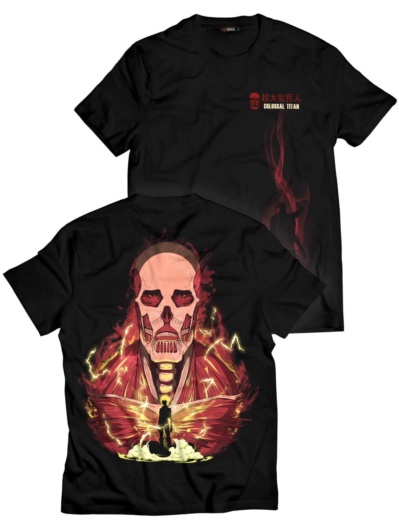 Fandomaniax - Colossal Titan Spirit Unisex T-Shirt