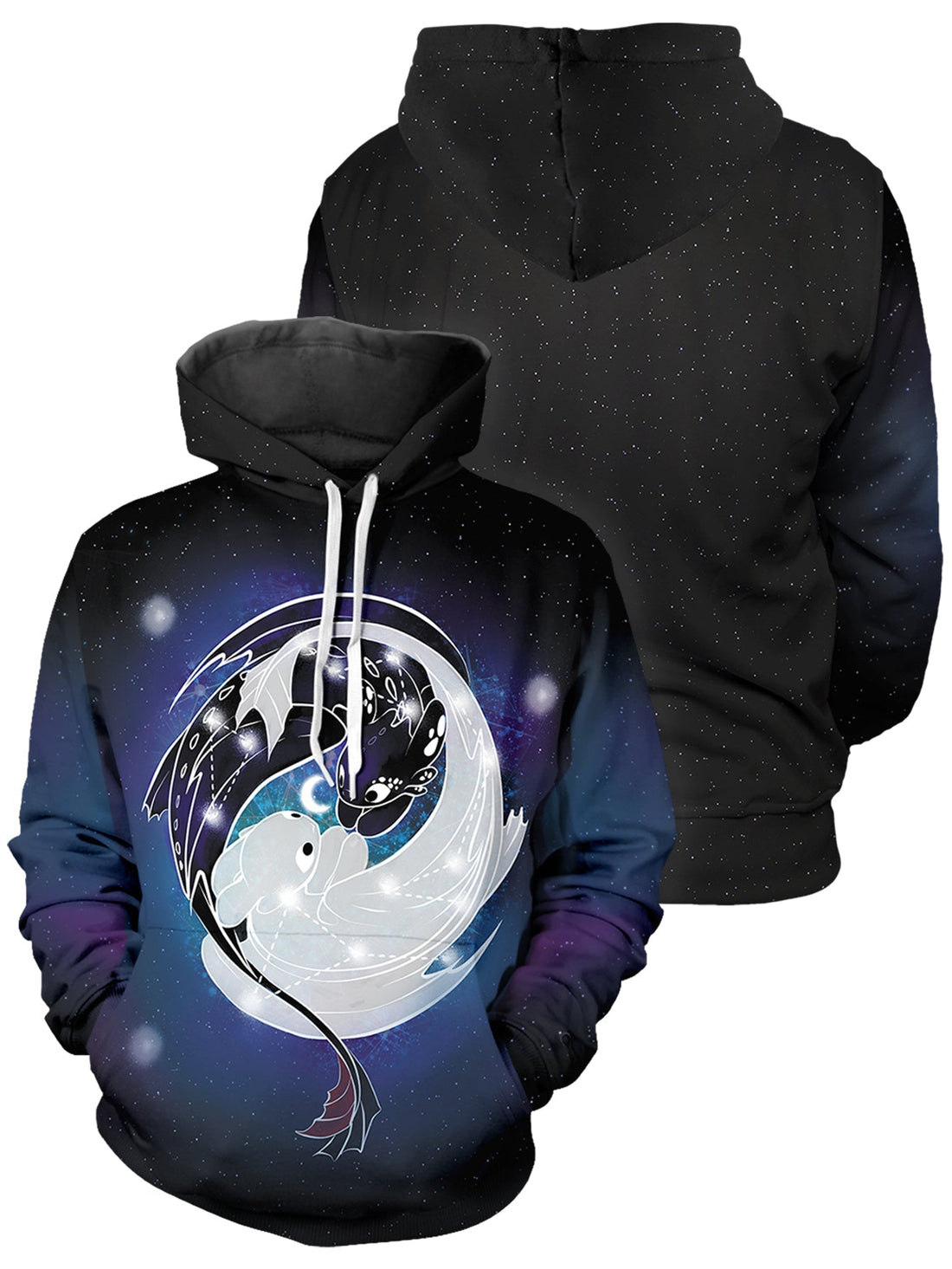 Fandomaniax - Constellation Dragons Unisex Pullover Hoodie