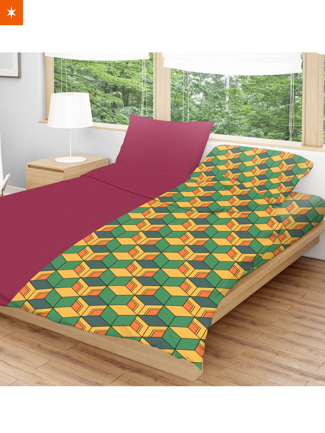 Fandomaniax - Cozy Giyu Bedding Set