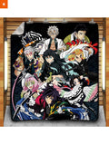 Fandomaniax - Cozy Hashira Quilt Blanket