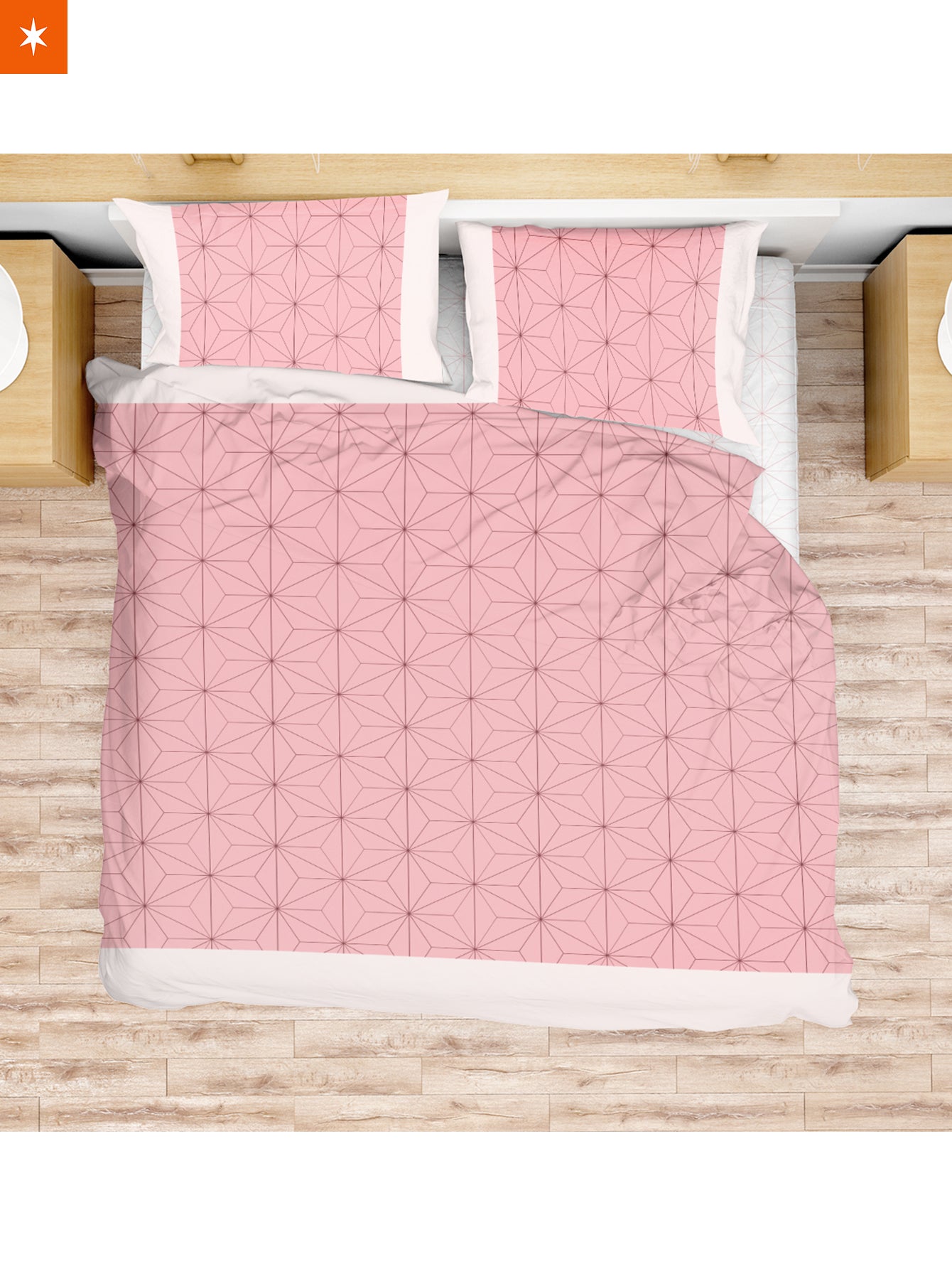 Fandomaniax - Cozy Nezuko Bedding Set