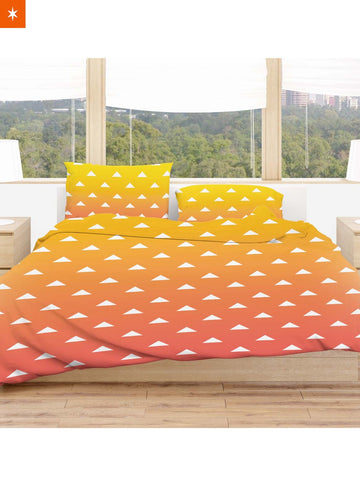 Fandomaniax - Cozy Zenitsu Bedding Set