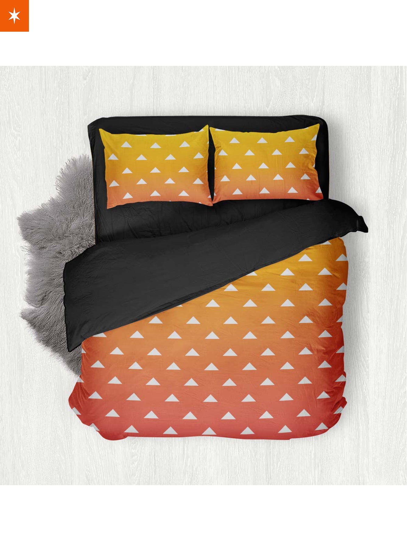 Fandomaniax - Cozy Zenitsu Bedding Set