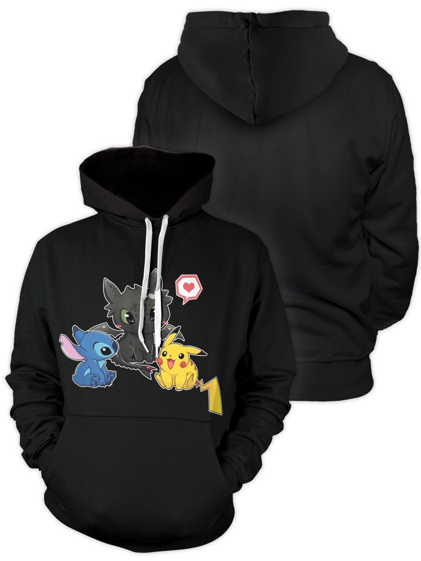 Fandomaniax - Cute & Adorable Unisex Pullover Hoodie