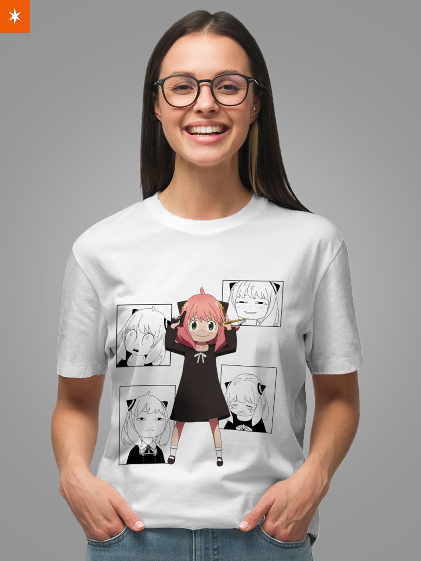 Fandomaniax - Cute Anya Unisex T-Shirt