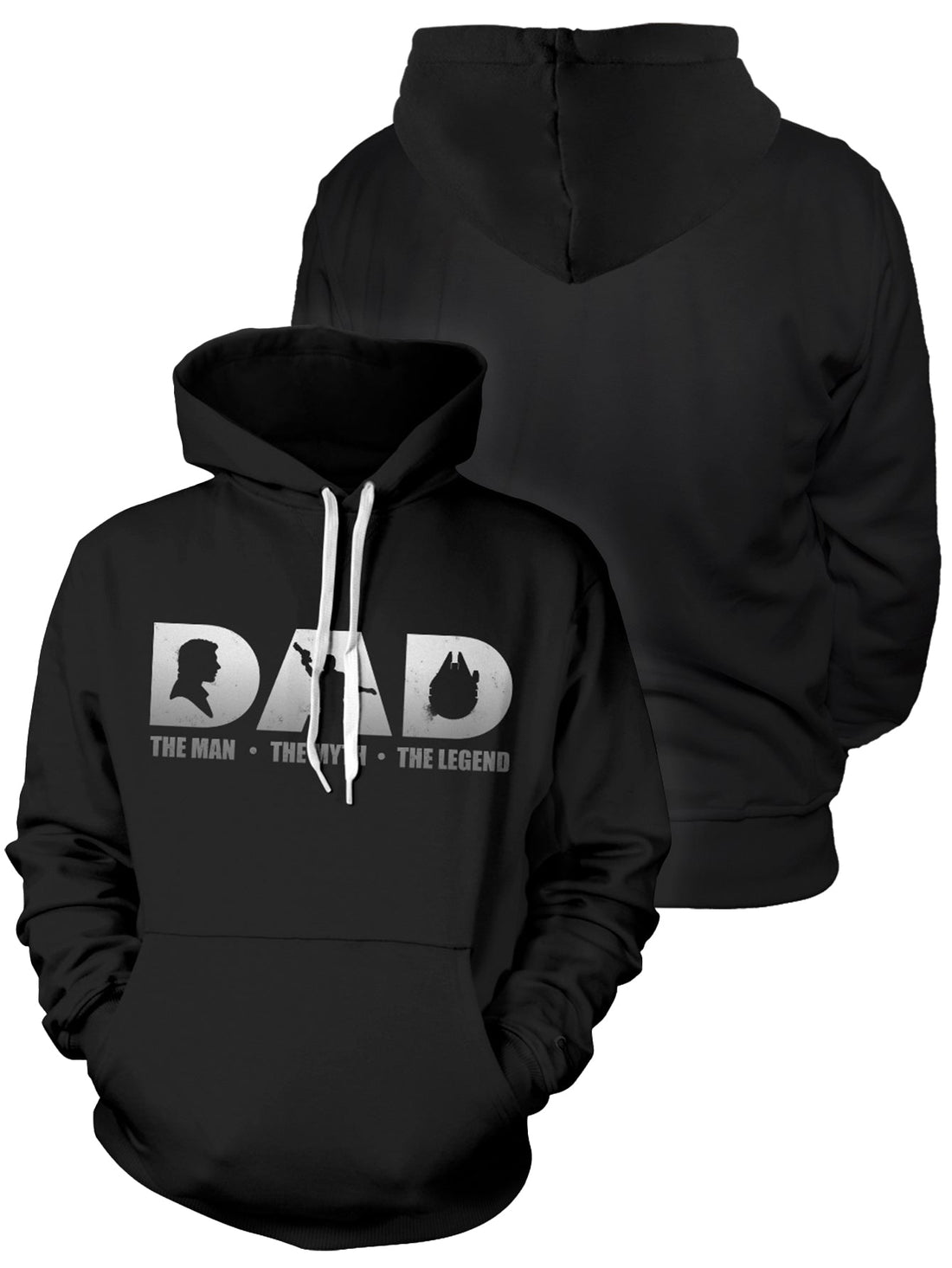 Fandomaniax - Dad Solo Unisex Pullover Hoodie