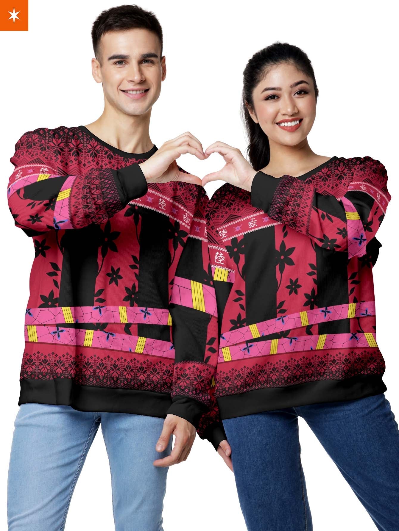 Fandomaniax - Daki Christmas Unisex Wool Sweater