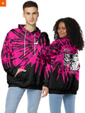 Fandomaniax - Daki Tie Dye Unisex Pullover Hoodie