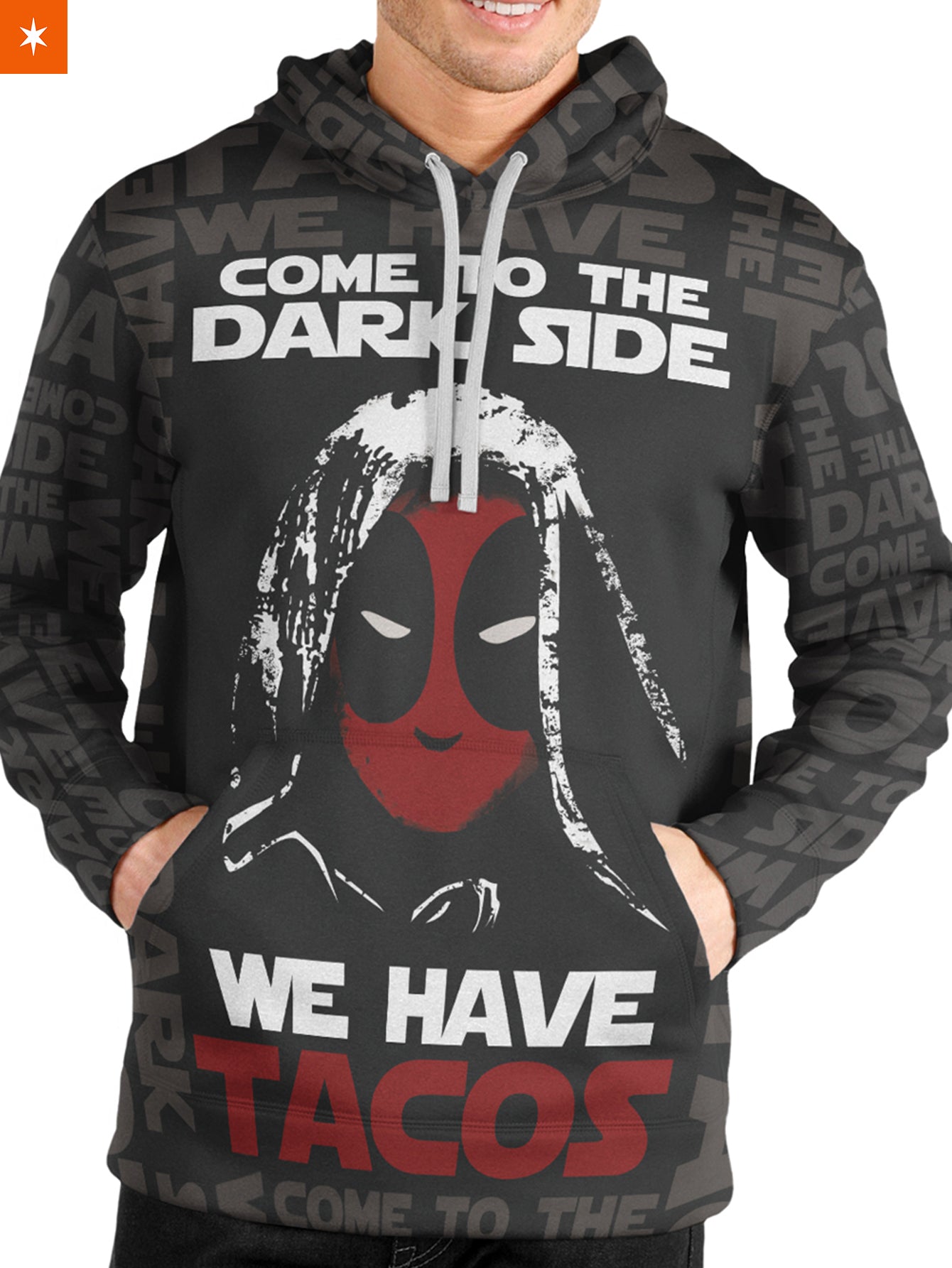 Fandomaniax - Darth Pool Unisex Pullover Hoodie