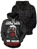 Fandomaniax - Darth Pool Unisex Pullover Hoodie