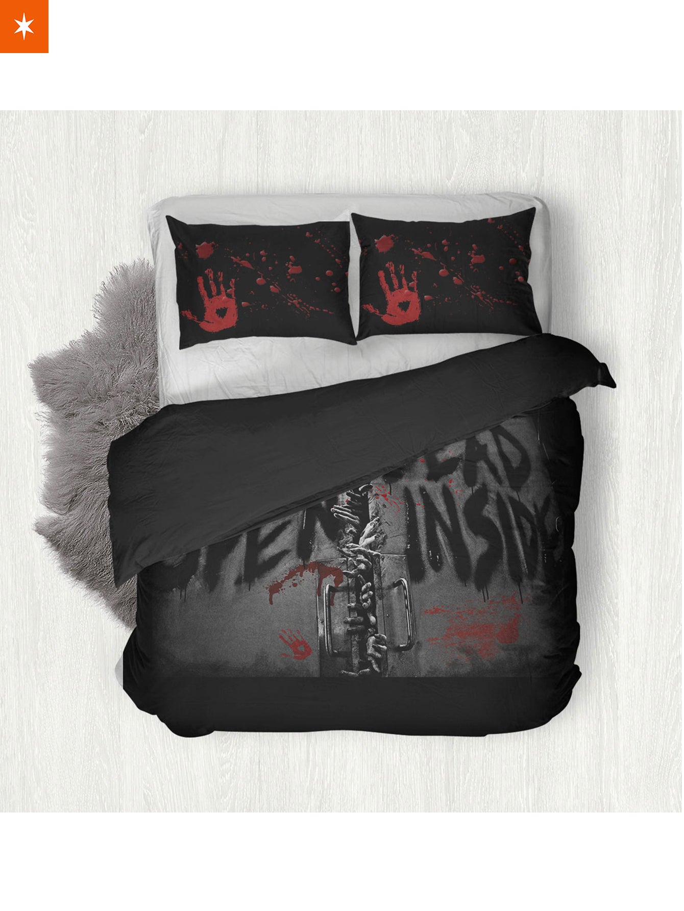 Fandomaniax - Dead Inside Bedding Set