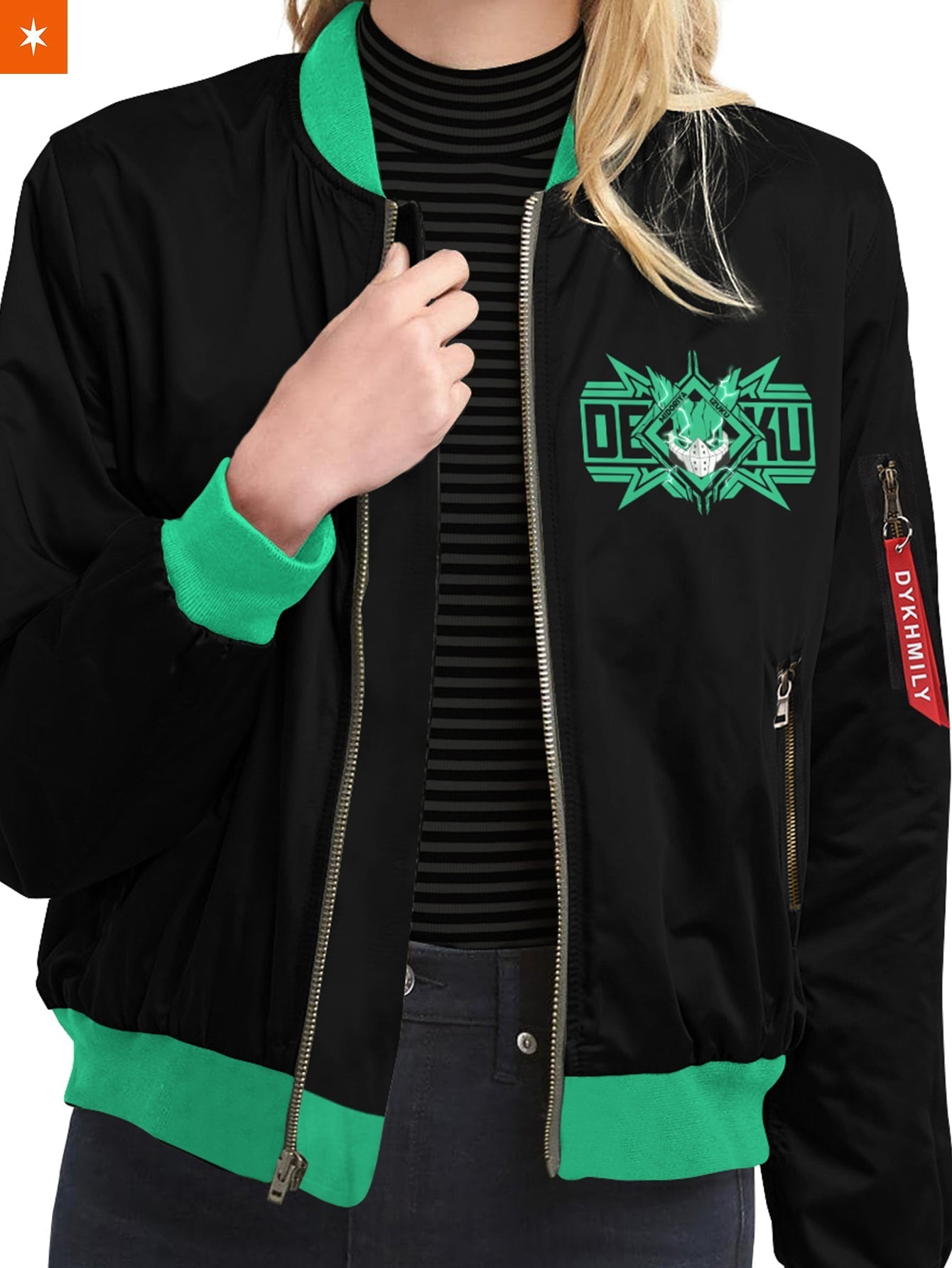 Fandomaniax - Deku Spirit Bomber Jacket