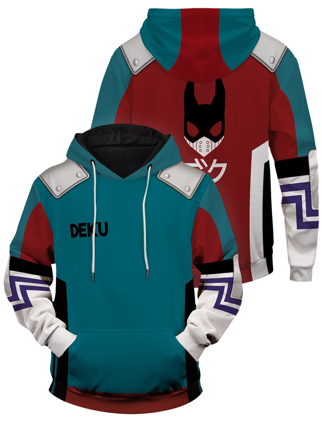 Fandomaniax - Deku Unisex Pullover Hoodie