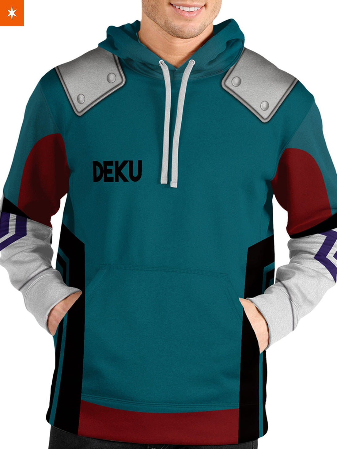 Fandomaniax - Deku Unisex Pullover Hoodie