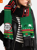 Fandomaniax - Demon Slayer Holiday Wool Scarf