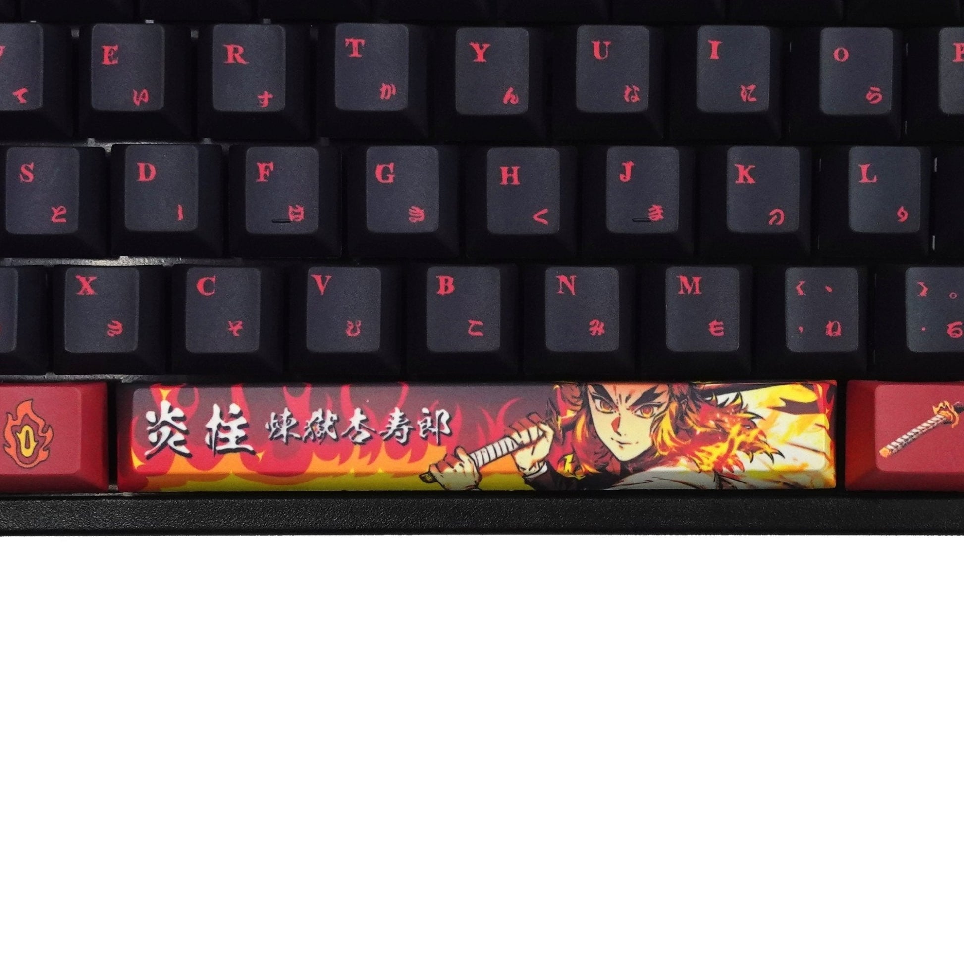 Demon Slayer Keycaps | Rengoku Kyojuro Keycaps - Goblintechkeys