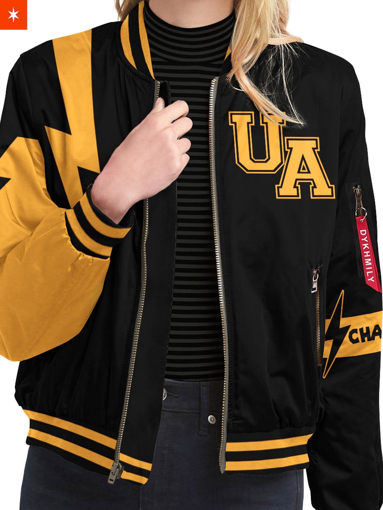 Fandomaniax - Denki Chargebolt Bomber Jacket