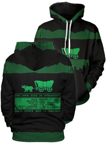 Fandomaniax - Died of Dysentery Unisex Pullover Hoodie