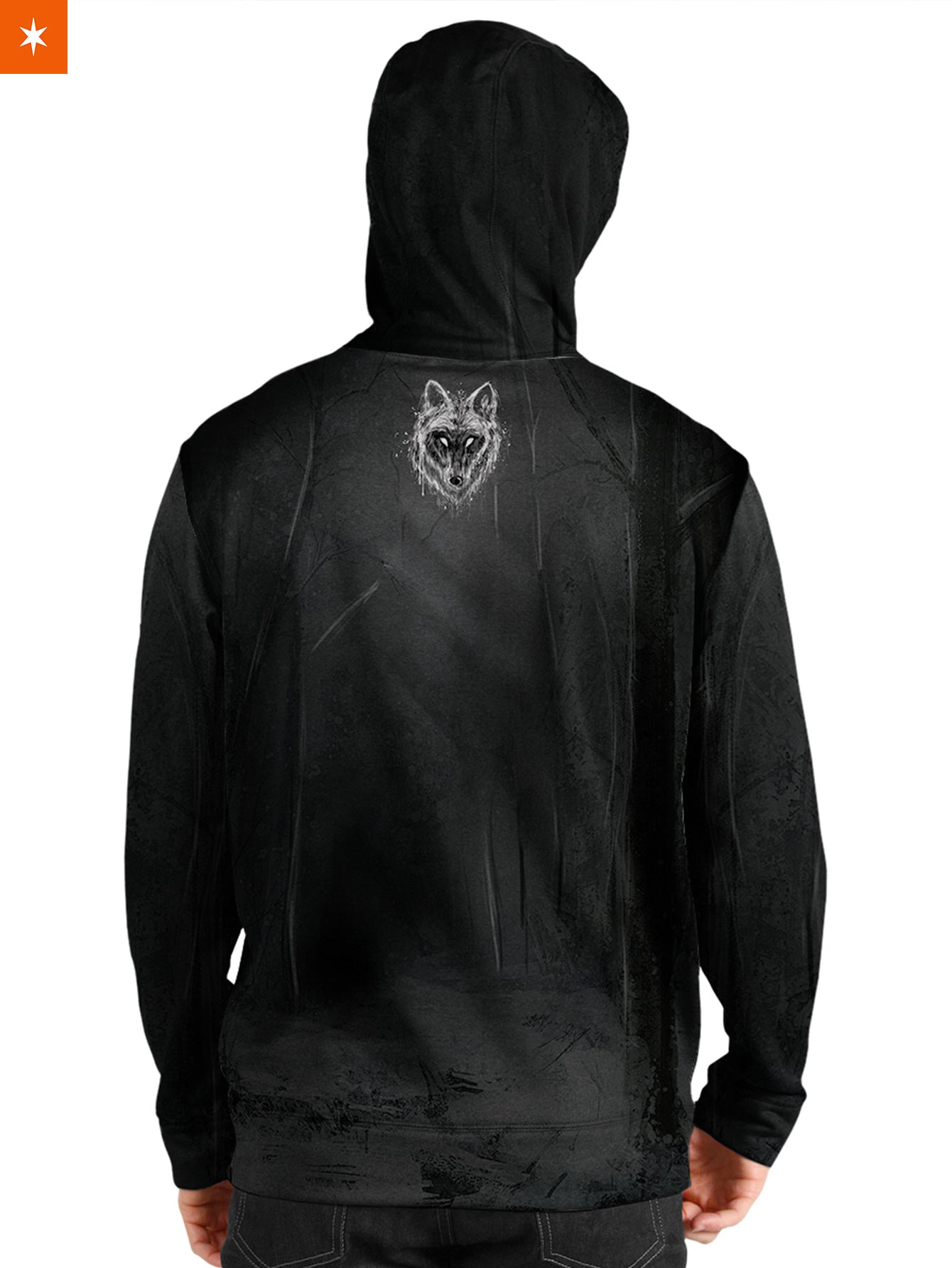 Fandomaniax - Dire Wolf Ghost Unisex Pullover Hoodie