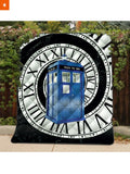 Fandomaniax - Doctor Who TARDIS Quilt Blanket