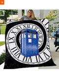 Fandomaniax - Doctor Who TARDIS Quilt Blanket