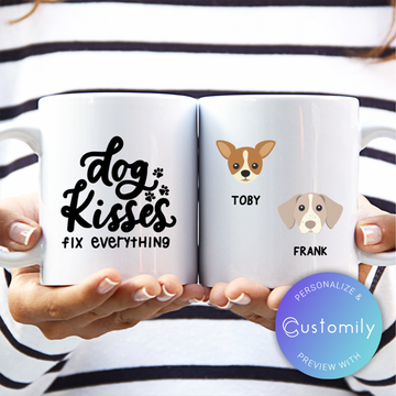 Custom dog lover Mug