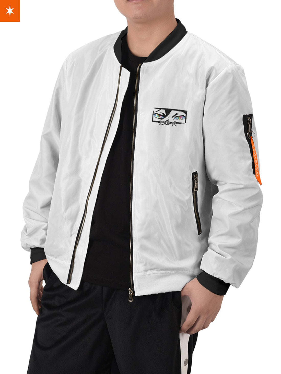 Fandomaniax - Doma B&W Bomber Jacket