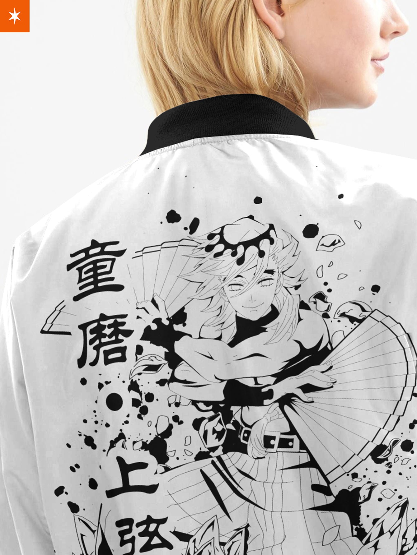 Fandomaniax - Doma B&W Bomber Jacket