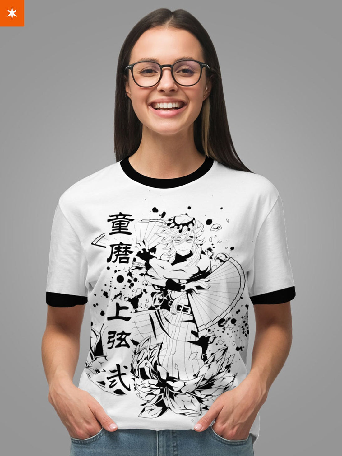 Fandomaniax - Doma B&W Unisex T-Shirt