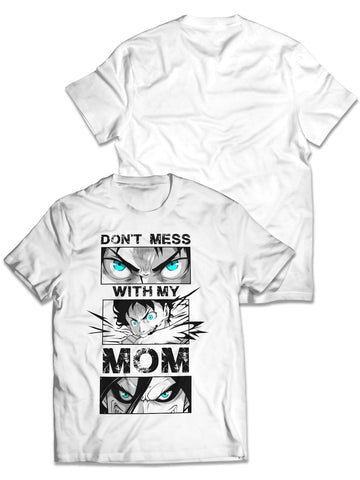 Fandomaniax - Don't Mess with Mom Unisex T-Shirt