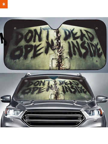 Fandomaniax - Don't Open Dead Inside Auto Sun Shade