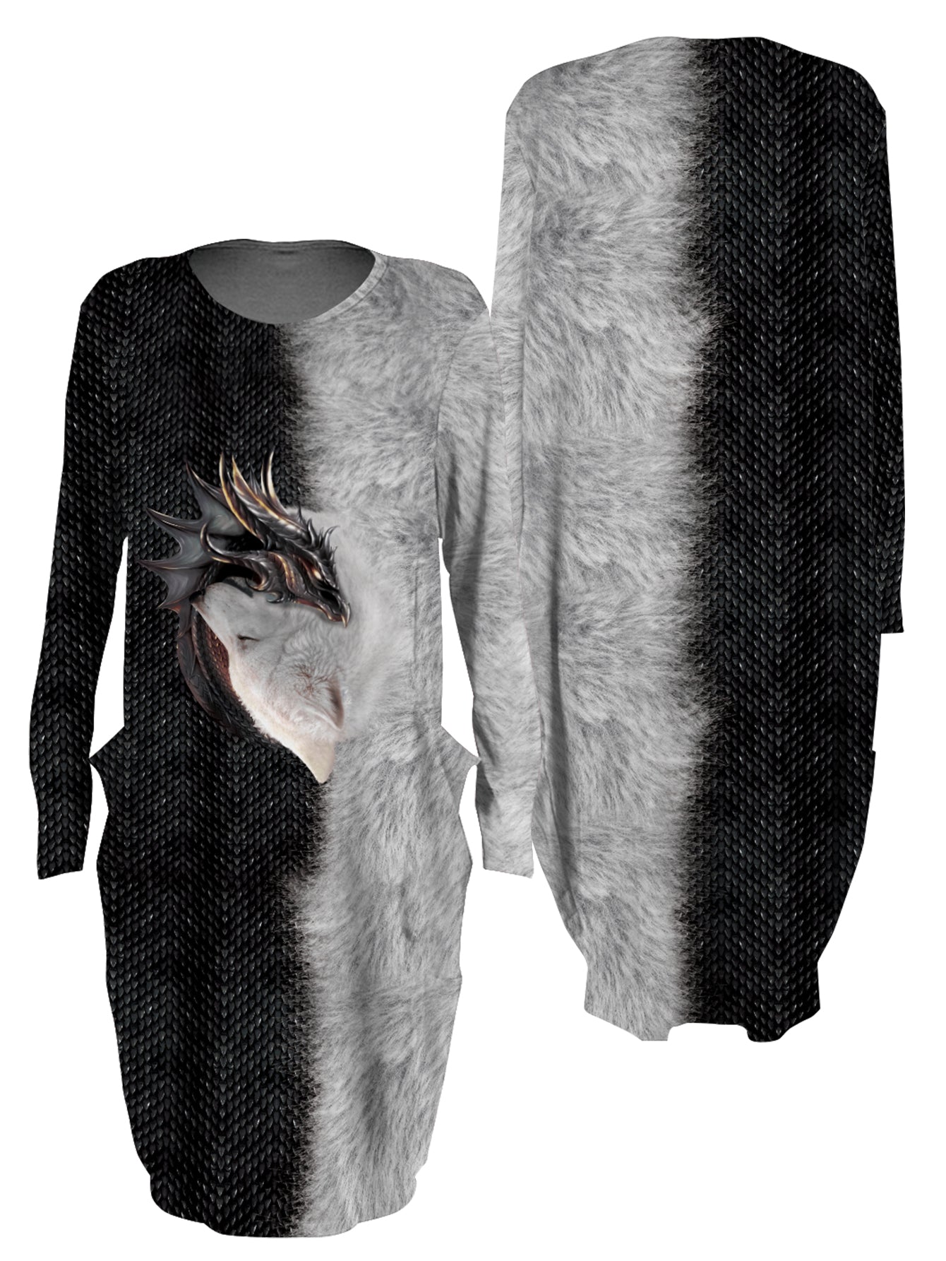 Fandomaniax - Dragon and Wolf Dress