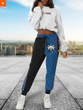 Fandomaniax - Dragon Blue Stylish Jogger Pants