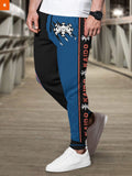 Fandomaniax - Dragon Blue Stylish Jogger Pants