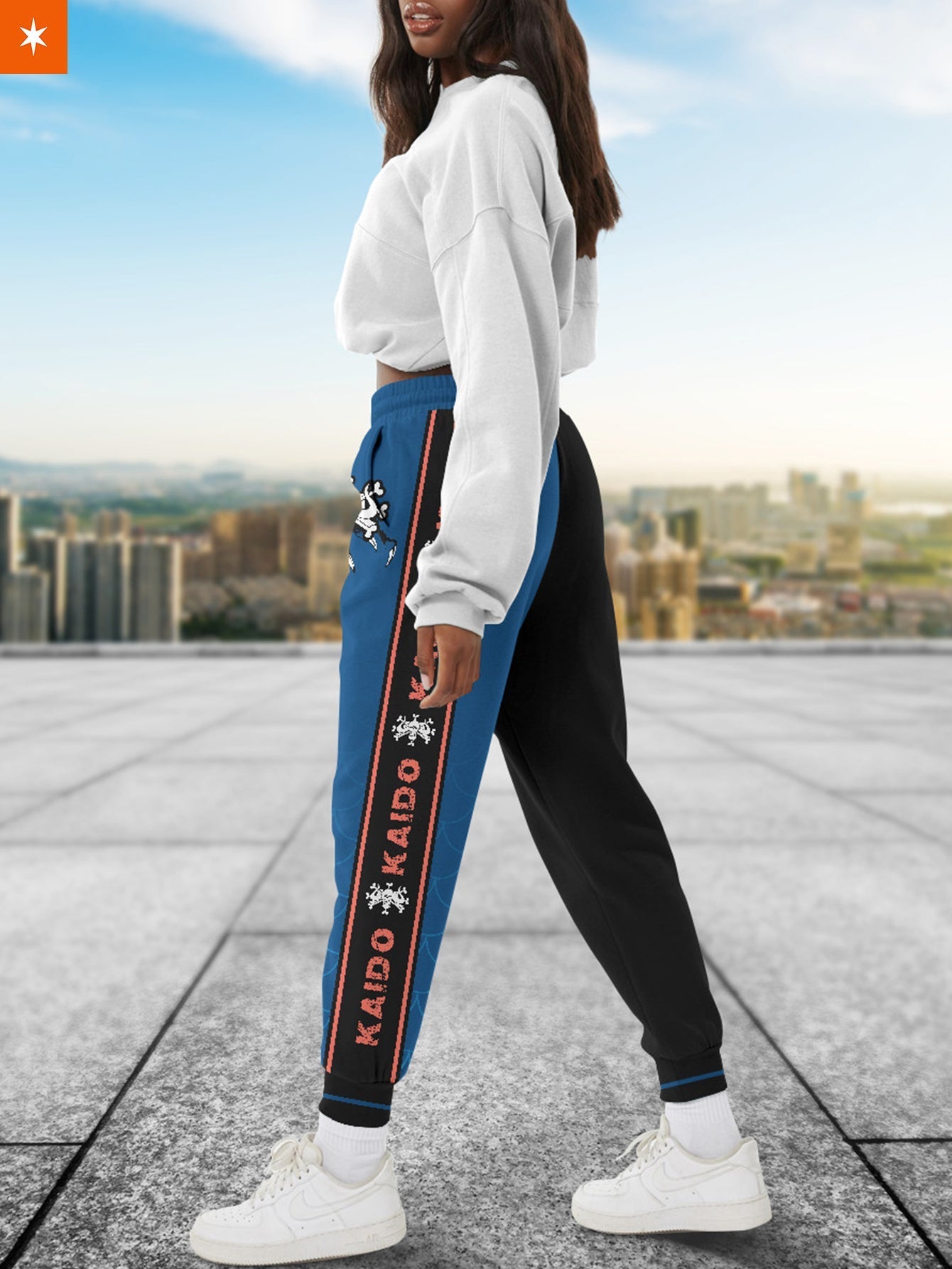 Fandomaniax - Dragon Blue Stylish Jogger Pants