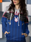 Fandomaniax - D.Va Unisex Pullover Hoodie