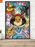 Fandomaniax - Eeveelutions 3D Transition Canvas