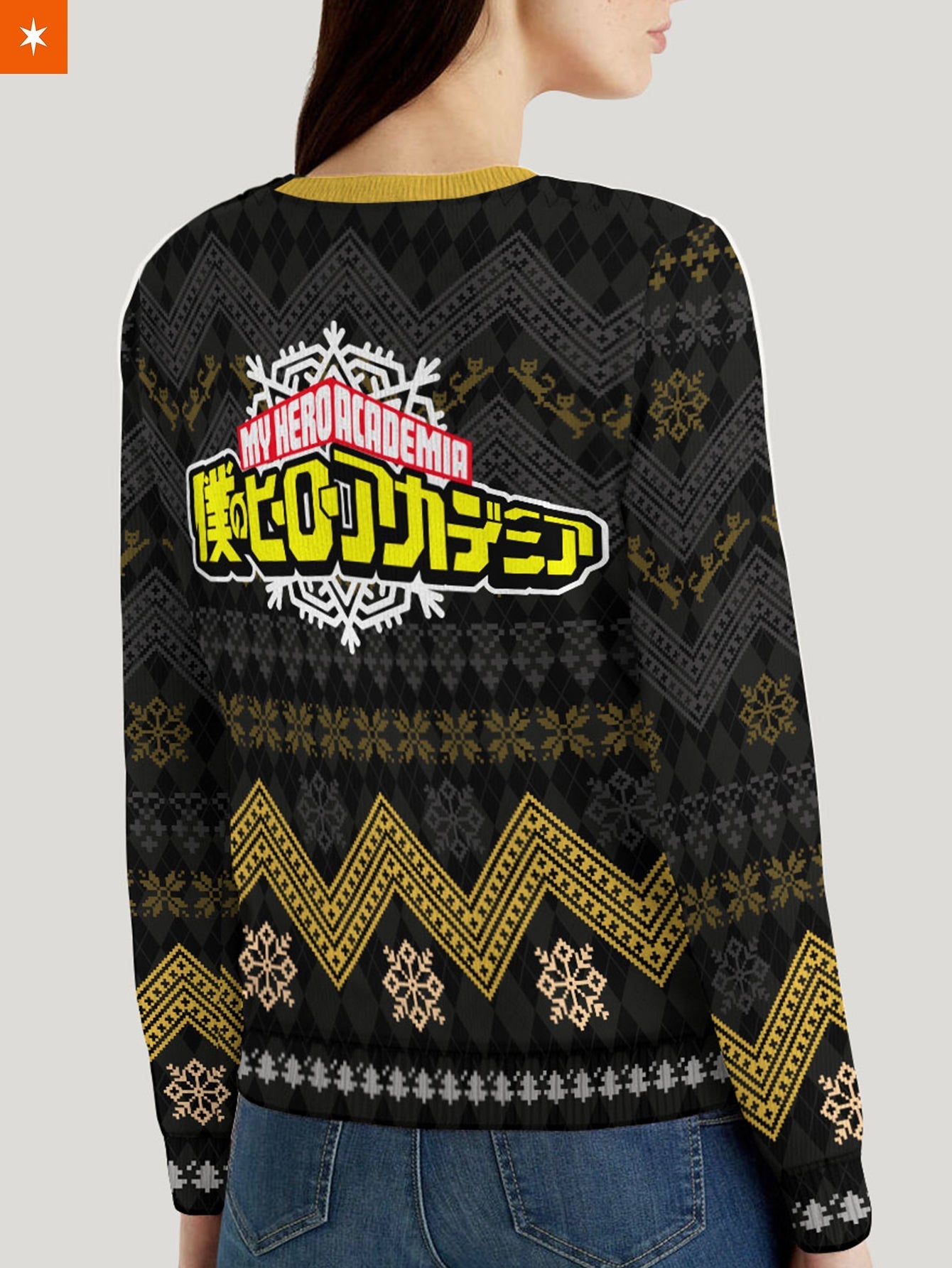 Fandomaniax - Eraser Head Xmas Unisex Wool Sweater