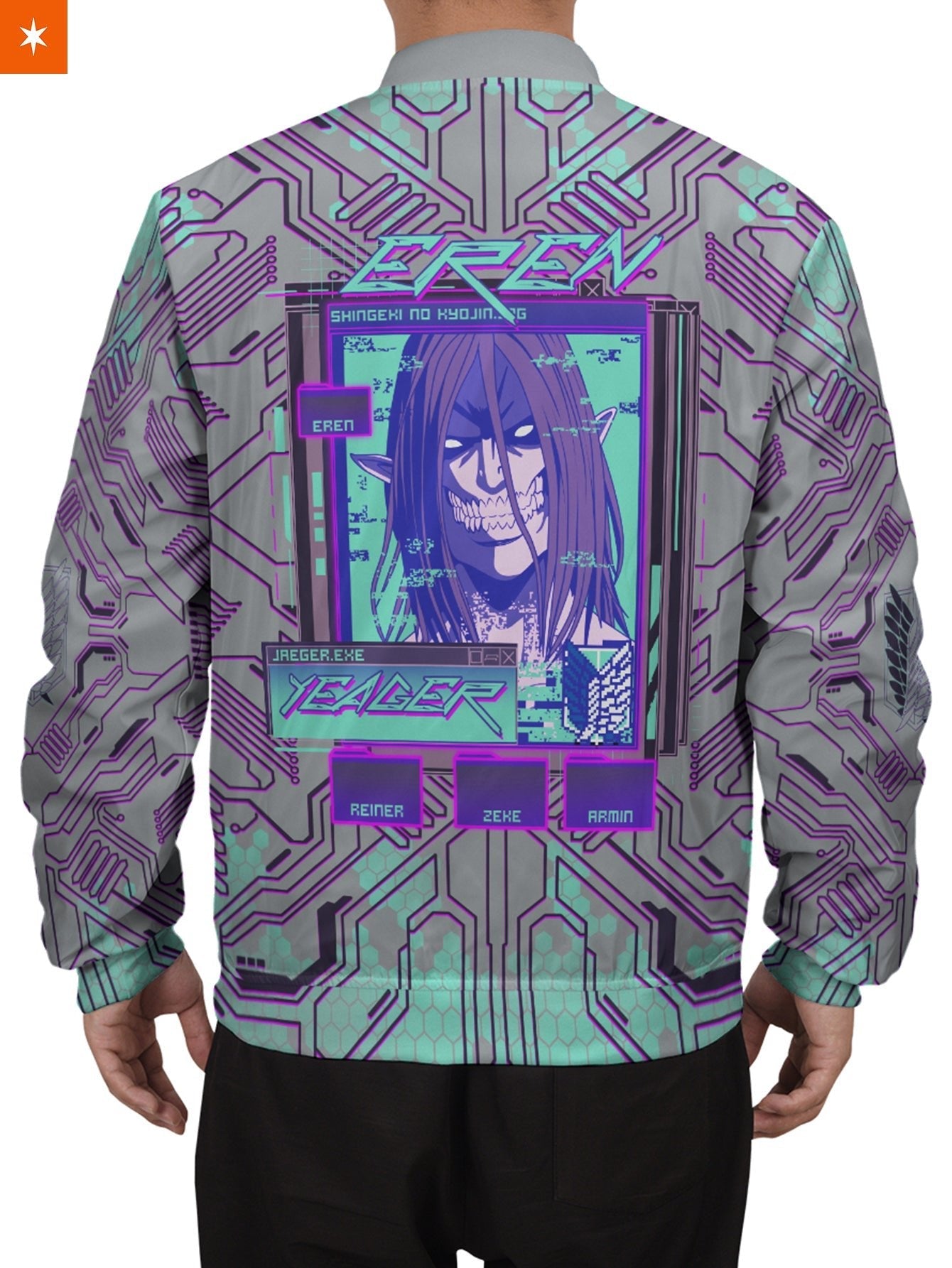 Fandomaniax - Eren Cyber Bomber Jacket