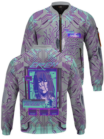 Fandomaniax - Eren Cyber Bomber Jacket