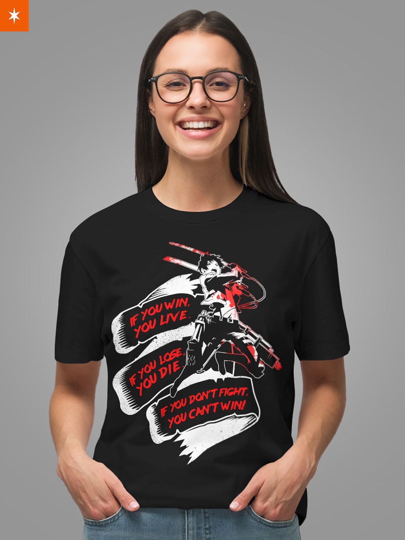 Fandomaniax - Eren Fight Unisex T-Shirt