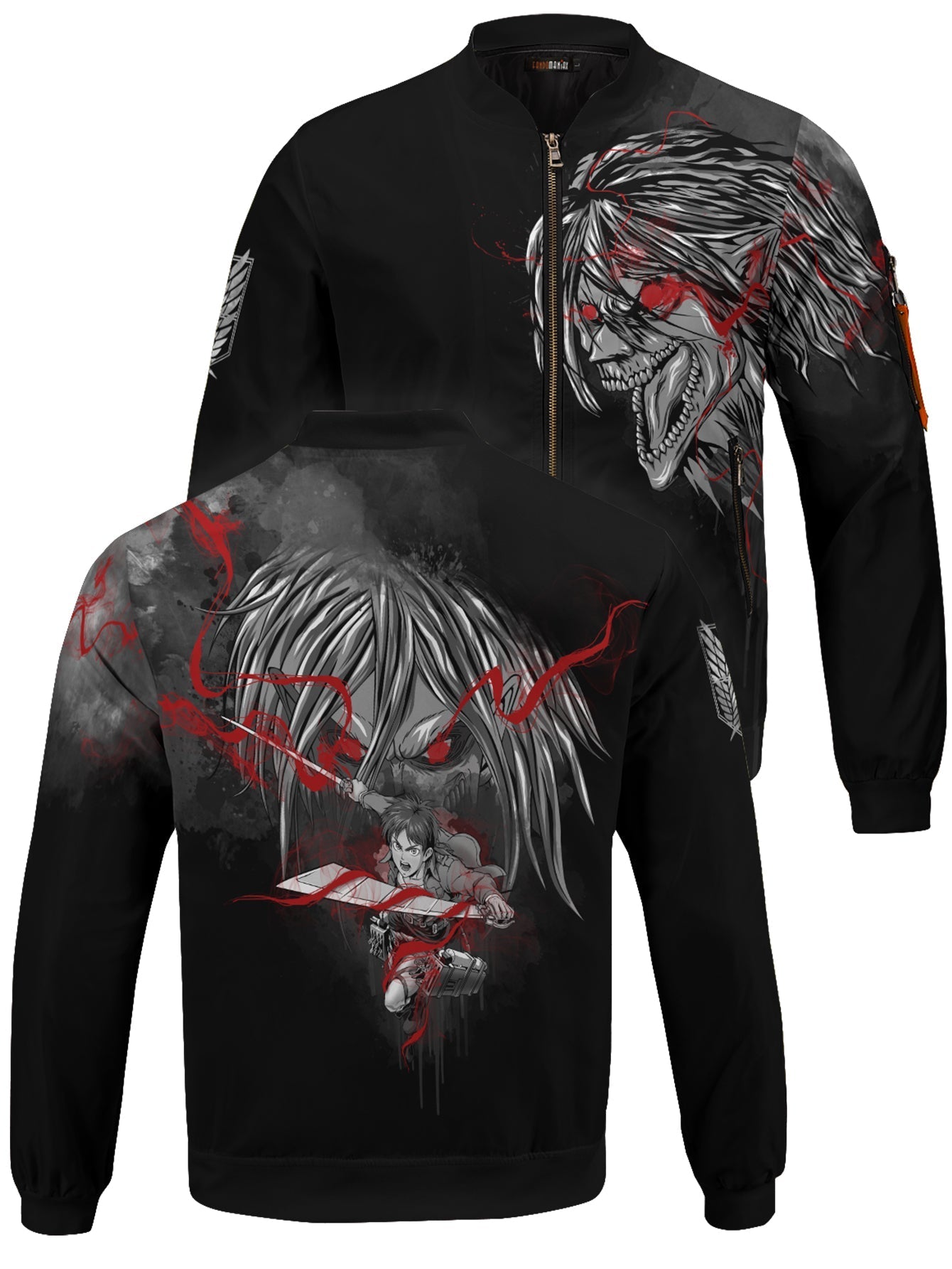 Fandomaniax - Eren Summoning Titan Bomber Jacket