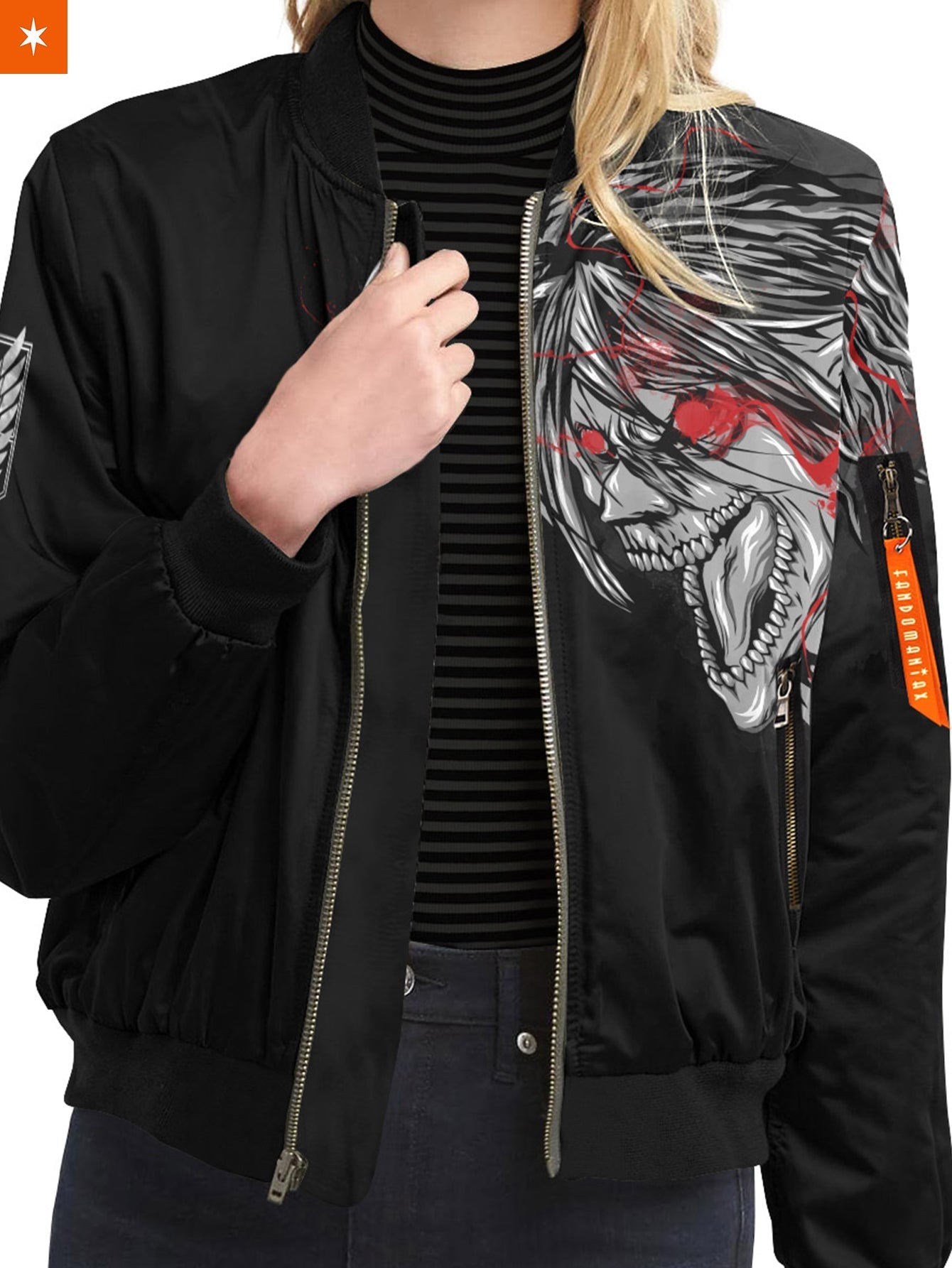 Fandomaniax - Eren Summoning Titan Bomber Jacket