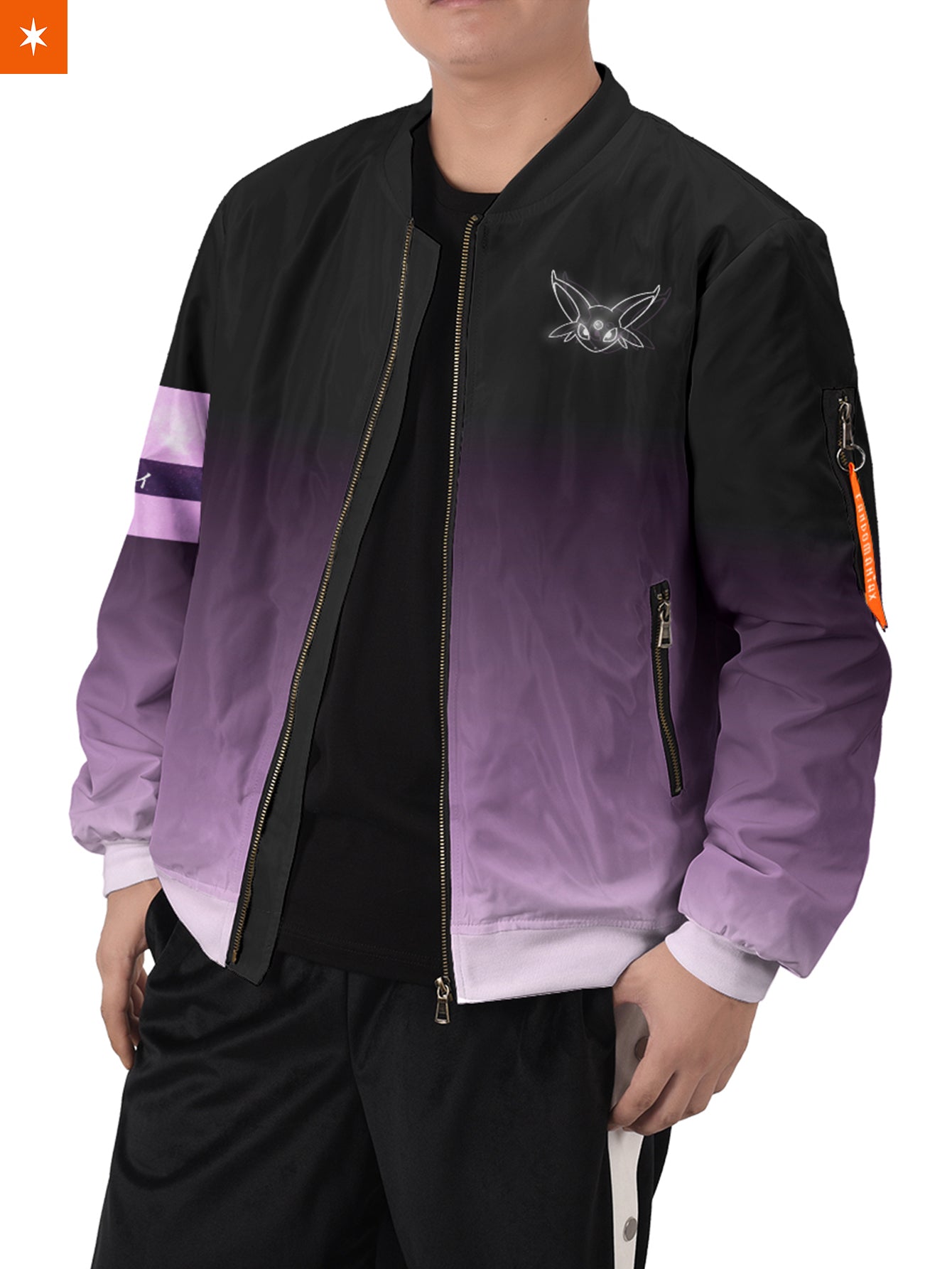 Fandomaniax - Espeon Spirit Bomber Jacket