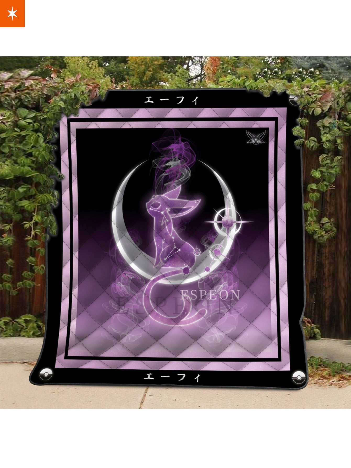 Fandomaniax - Espeon Spirit Quilt Blanket