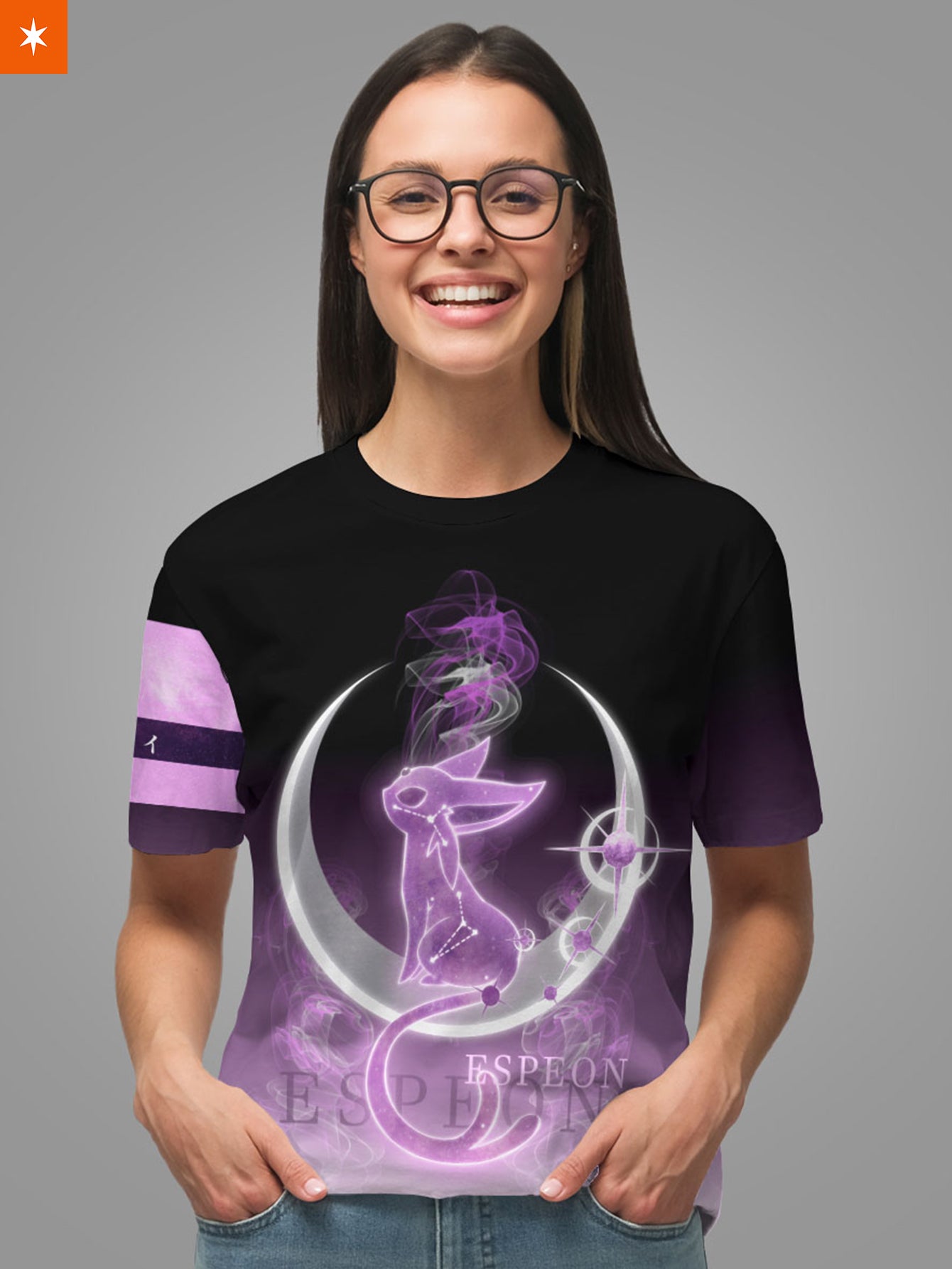 Fandomaniax - Espeon Spirit Unisex T-Shirt